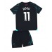 Manchester City Jeremy Doku #11 Dětské Oblečení 3rd Dres 2023-24 Krátkým Rukávem (+ trenýrky)